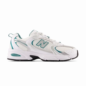 530 'White Silver Green' Mens Footwear best price