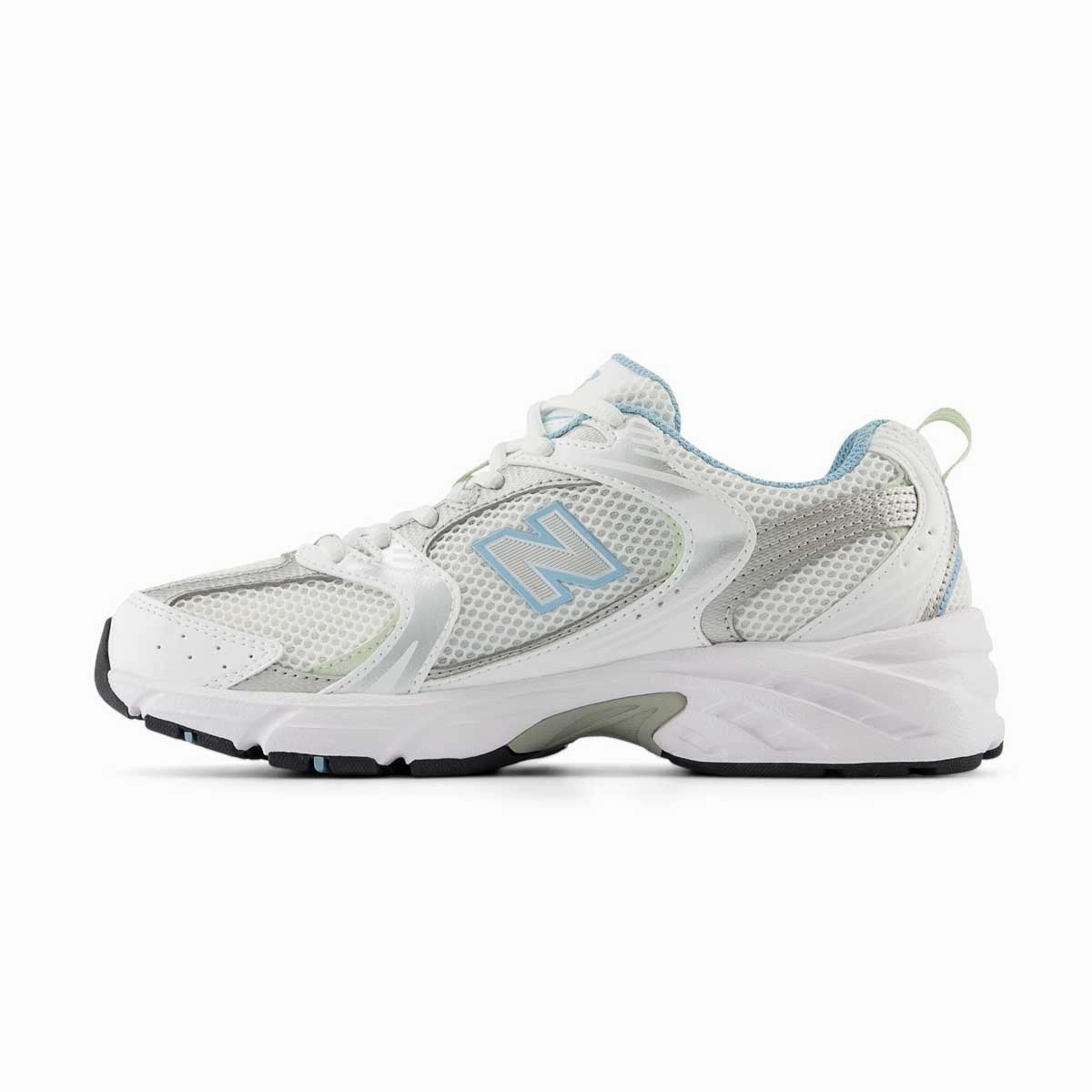 530 'White Silver Metallic Blue'