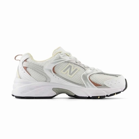 530 'White Silver Metallic Calcium' Affordable Women Footwear