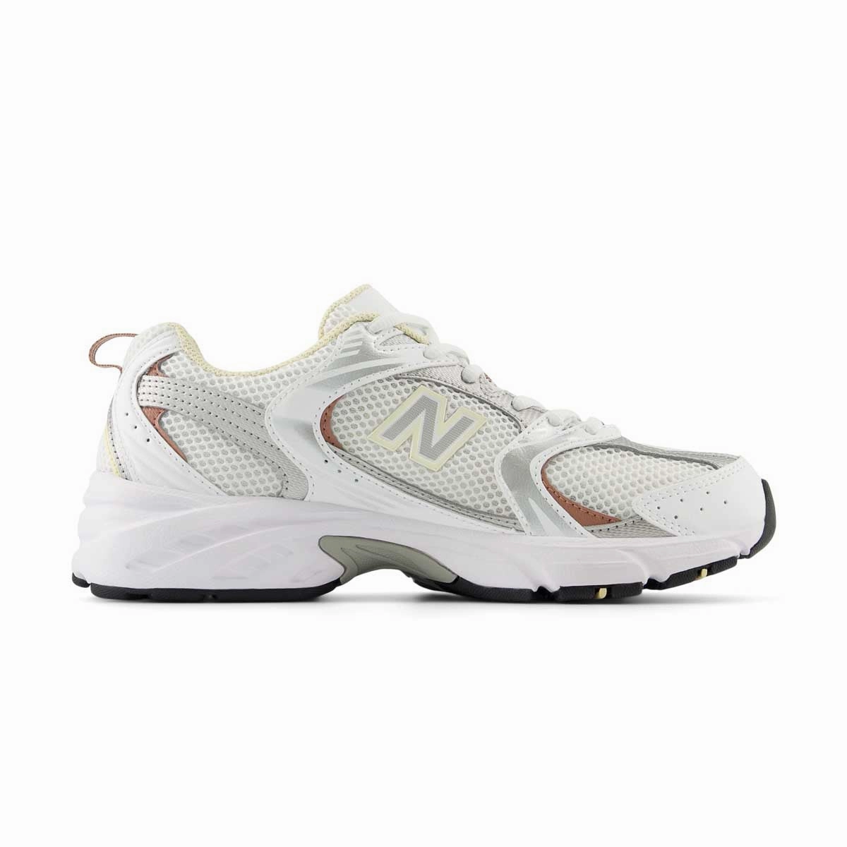 530 'White Silver Metallic Calcium' Affordable Women Footwear