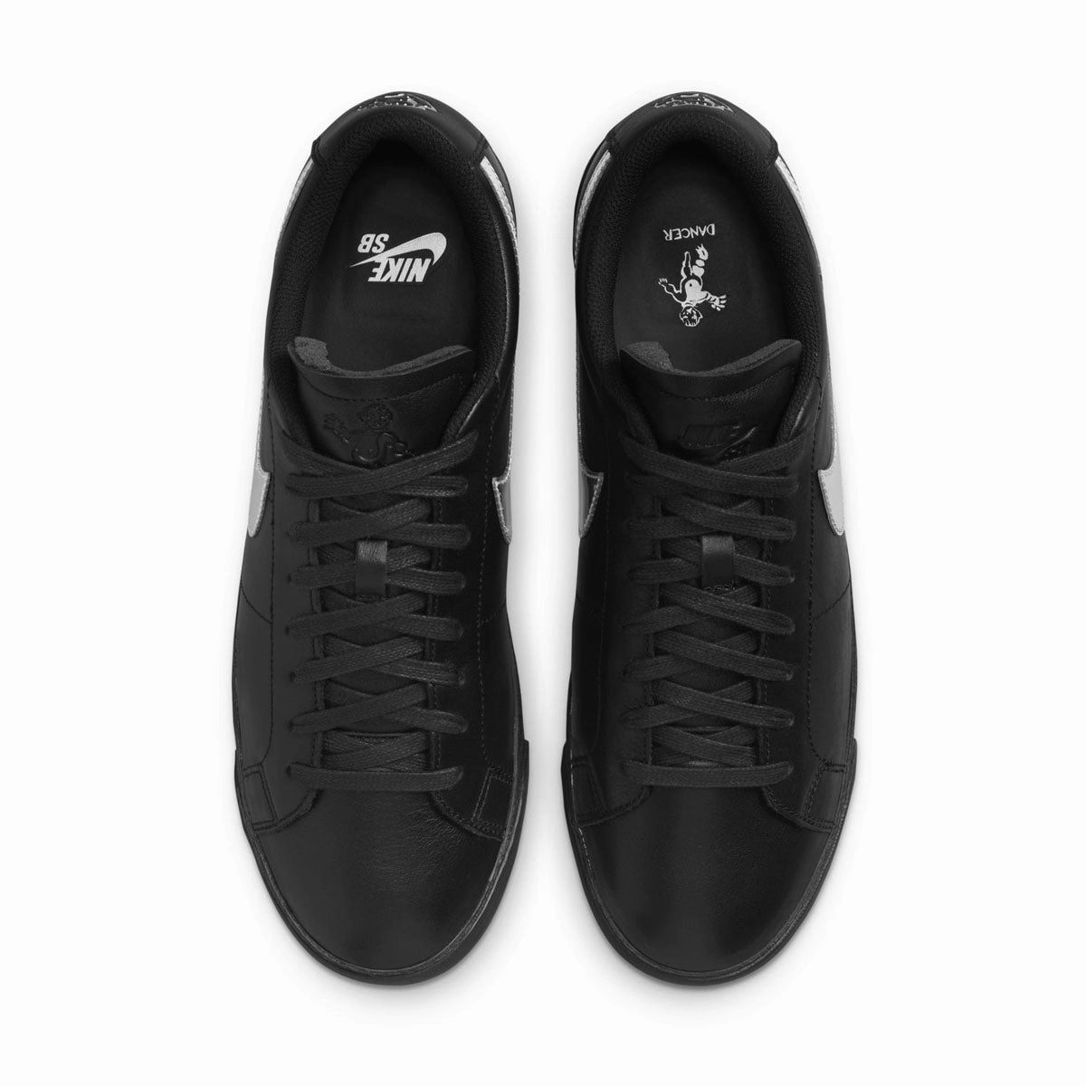 '  Dancer Skateboards SB Zoom Blazer Low 'Black Metallic Silver'