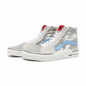   Aape SK8-Hi 'Bolt Grey' Mens Shoes clearance