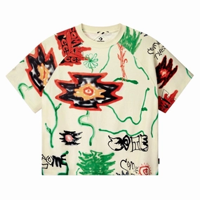   Come Tees Triangle Tee 'Floral' Mens Shoes clearance