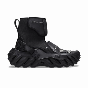   Crocs 2-In-1 Echo Clog 'Black' Fashion Shoes for Women