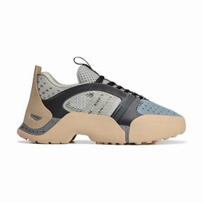   Dingyun Zhang Kouza 'Ash Silver Green Earth' Mens Footwear outlet deals