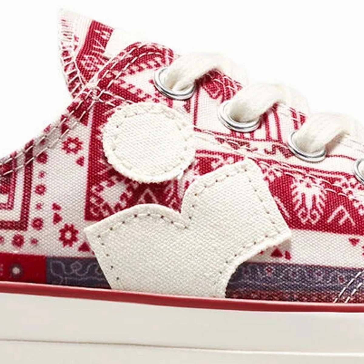   Isabel Marant Chuck 70 'Vanilla Ice Red'