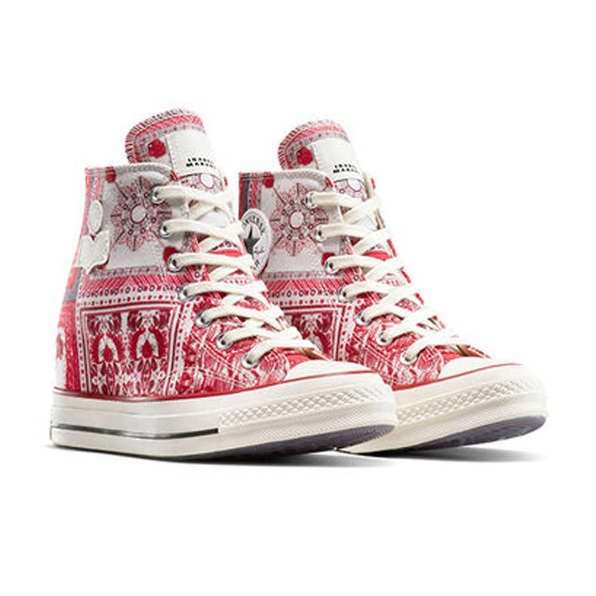   Isabel Marant Chuck 70 Wedge 'Vanilla Ice Red'