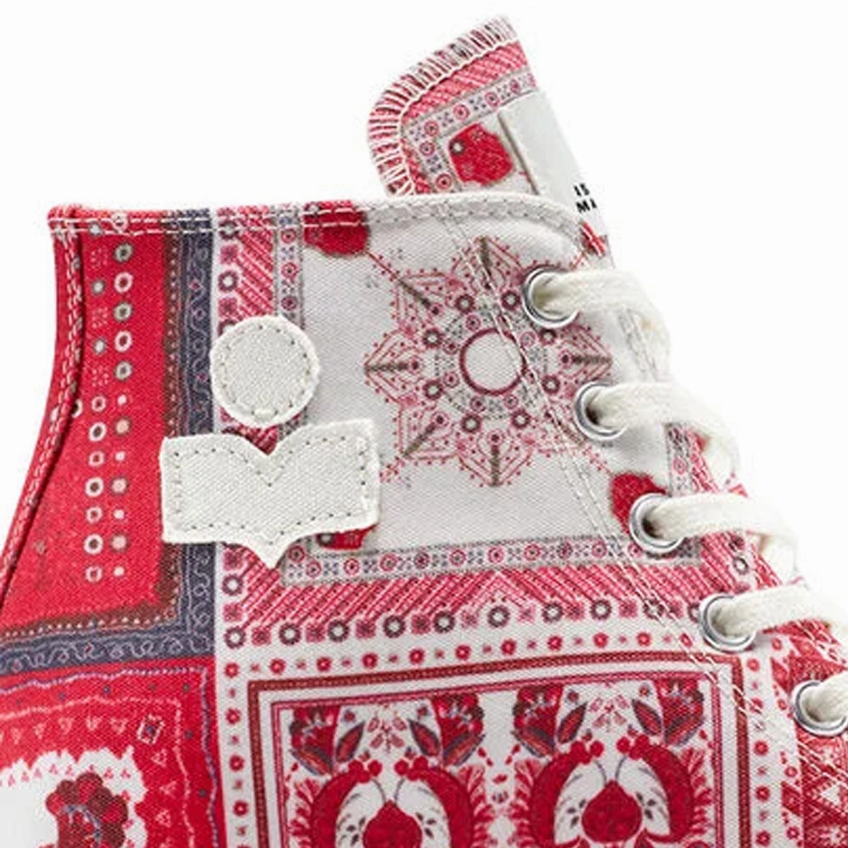   Isabel Marant Chuck 70 Wedge 'Vanilla Ice Red'
