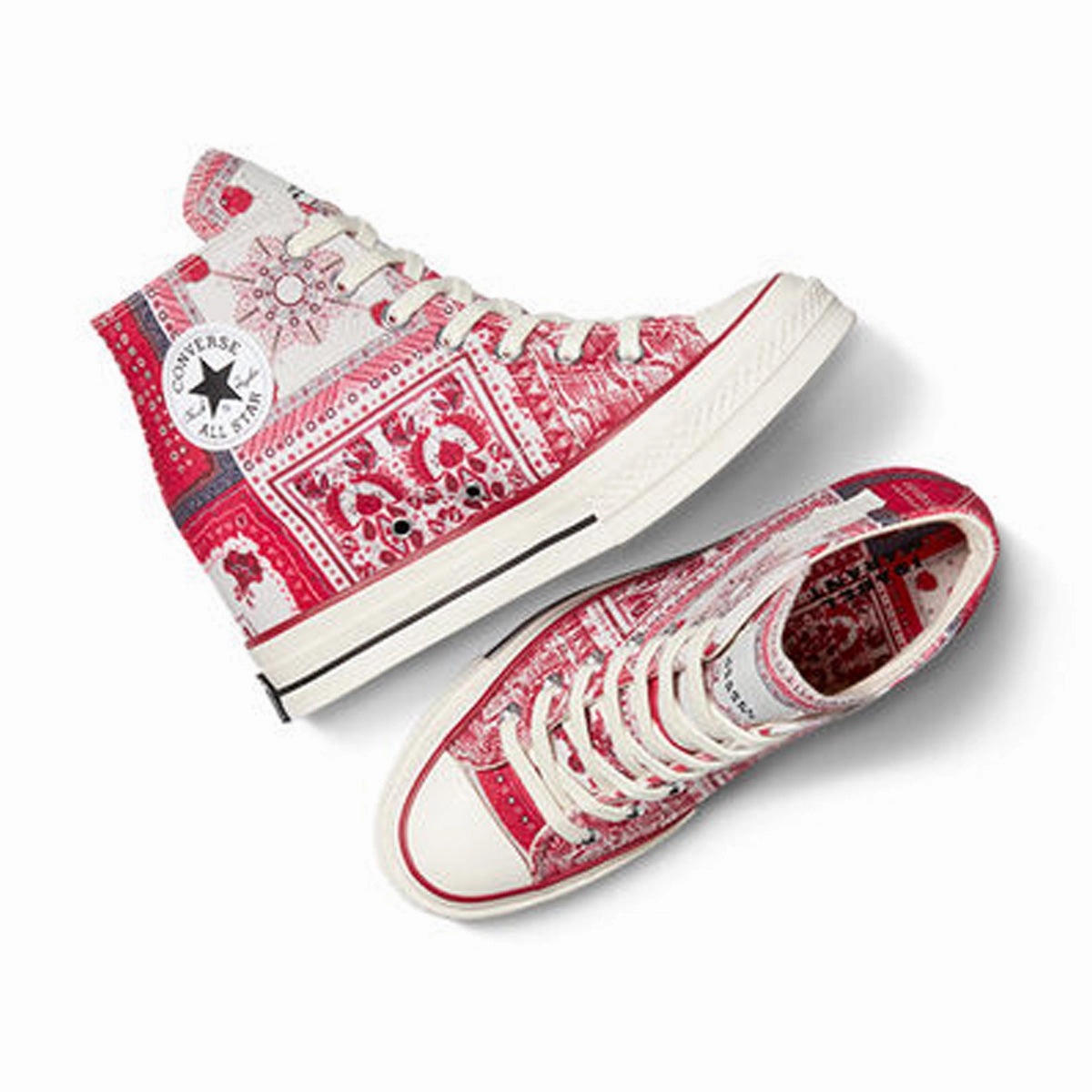   Isabel Marant Chuck 70 Wedge 'Vanilla Ice Red'