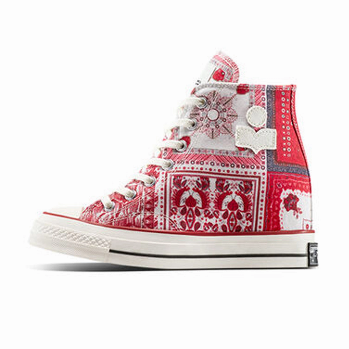   Isabel Marant Chuck 70 Wedge 'Vanilla Ice Red'