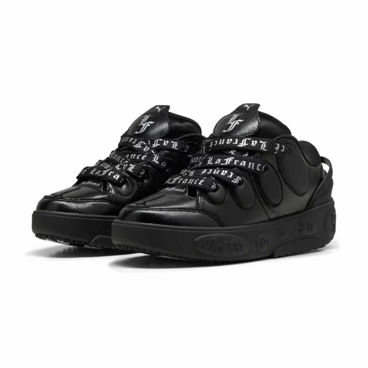   LAMELO BALL LaFranc Black Written in Chrome 'PUMA Black Silver Mist'