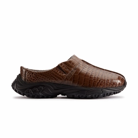   Martine rose CUR Clog 1 'Brown Croc Leather' Affordable Women Footwear