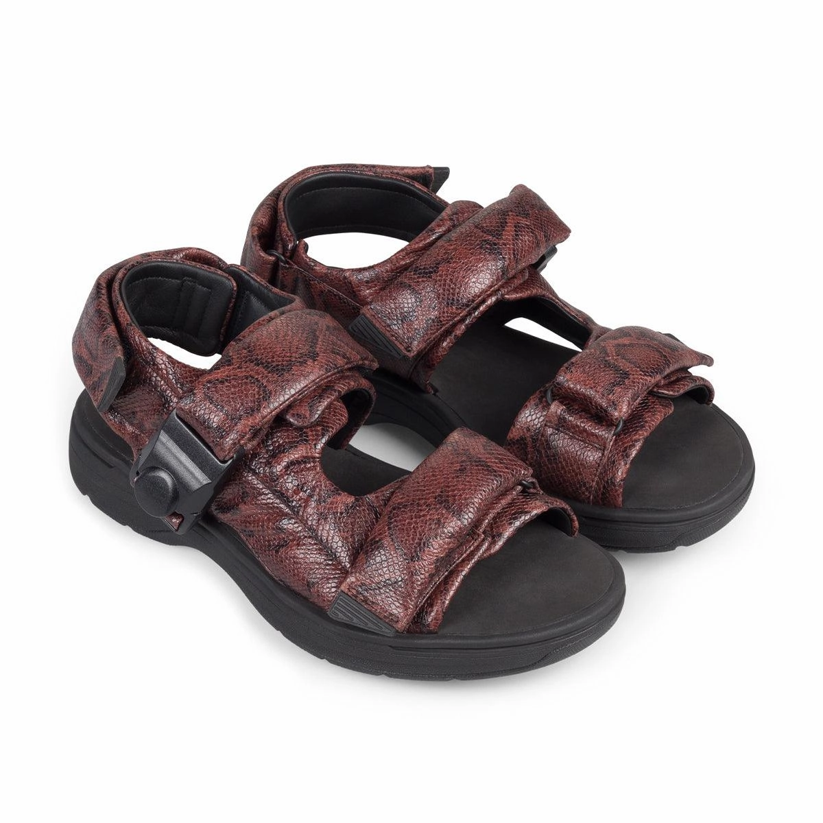   Martine Rose Sandal 'Brown Snake'