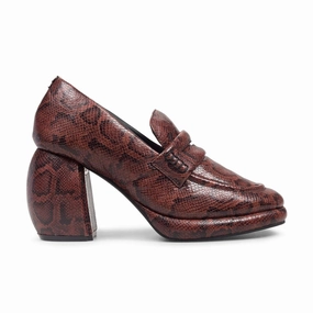   Martine rose Wmns Loafer 'Brown Snake' Fashion Shoes for Women