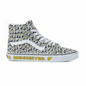   Mooneyes SK8-Hi 'White Yellow' Mens Shoes clearance