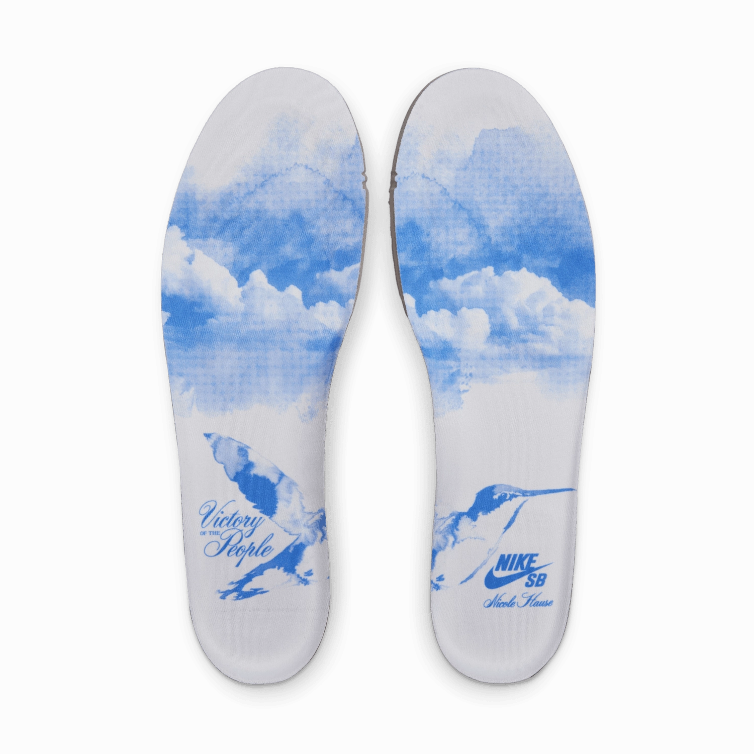   Nicole Hause SB Dunk Low Pro 'University Blue'