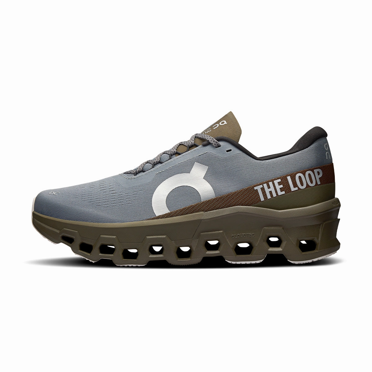   PLEASURES   The LOOP Running Supply Cloudmonster 2 'Mist Olive'