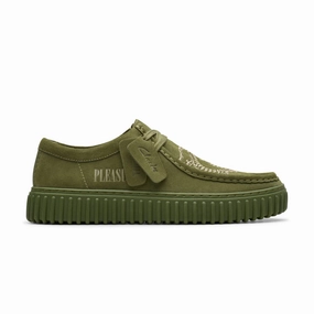   PLEASURES Torhill Lo 'Green Dragon' Mens Footwear outlet deals