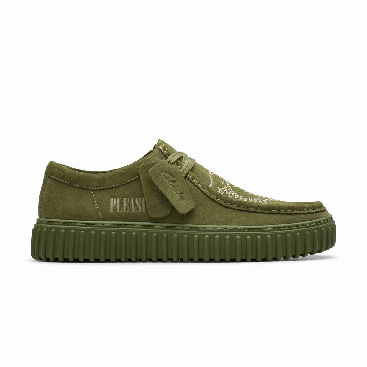   PLEASURES Torhill Lo 'Green Dragon' Mens Footwear outlet deals