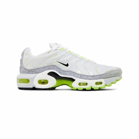 [Refurbished] Air Max Plus TN 'Retro Air Max Logos / Reflective White Volt' GS (2021) Cheap Sneakers under $50