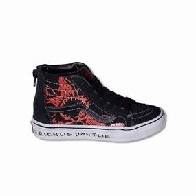   Stranger Things Kid's SK8-Hi Zip 'Friends Don't Lie' Kids Footwear cheap online