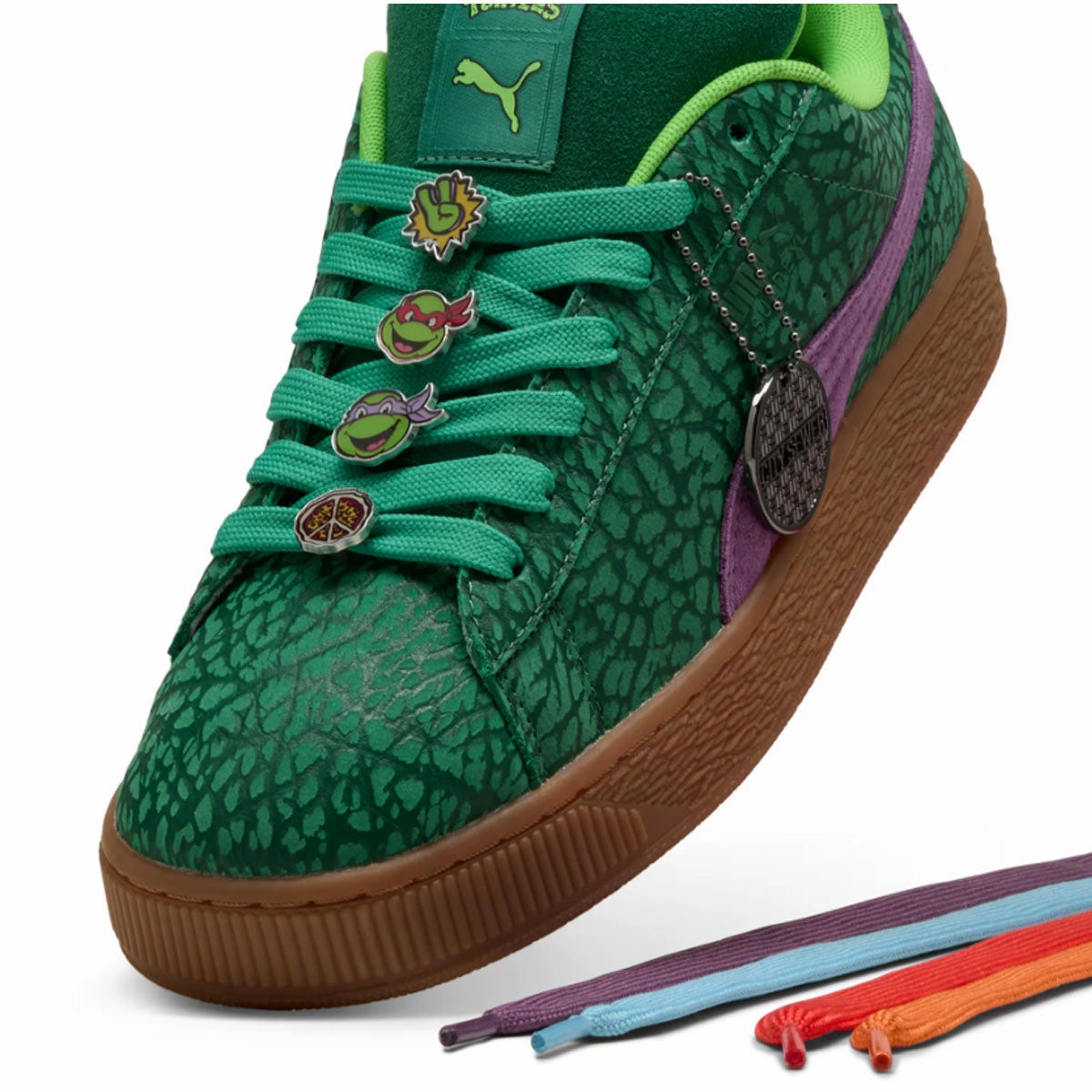  Teenage Mutant Ninja Turtles Suede XL 'Vine Gum'