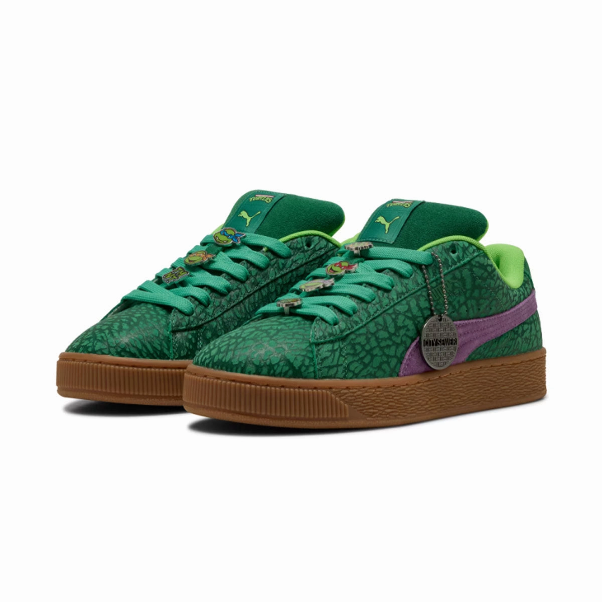  Teenage Mutant Ninja Turtles Suede XL 'Vine Gum'