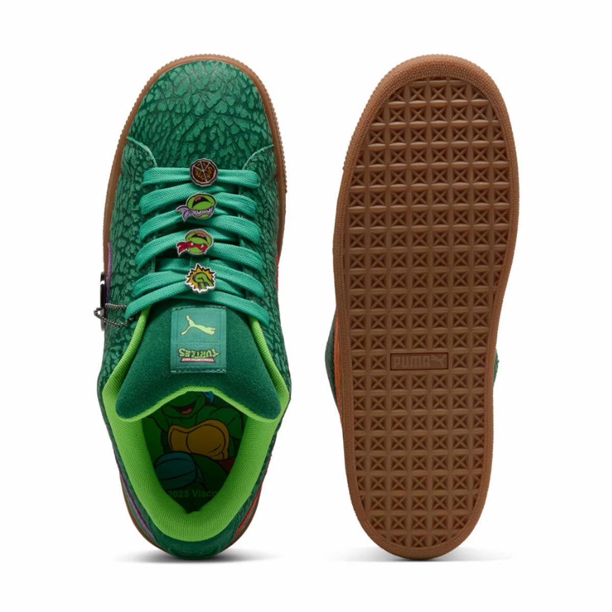   Teenage Mutant Ninja Turtles Suede XL 'Vine Gum'