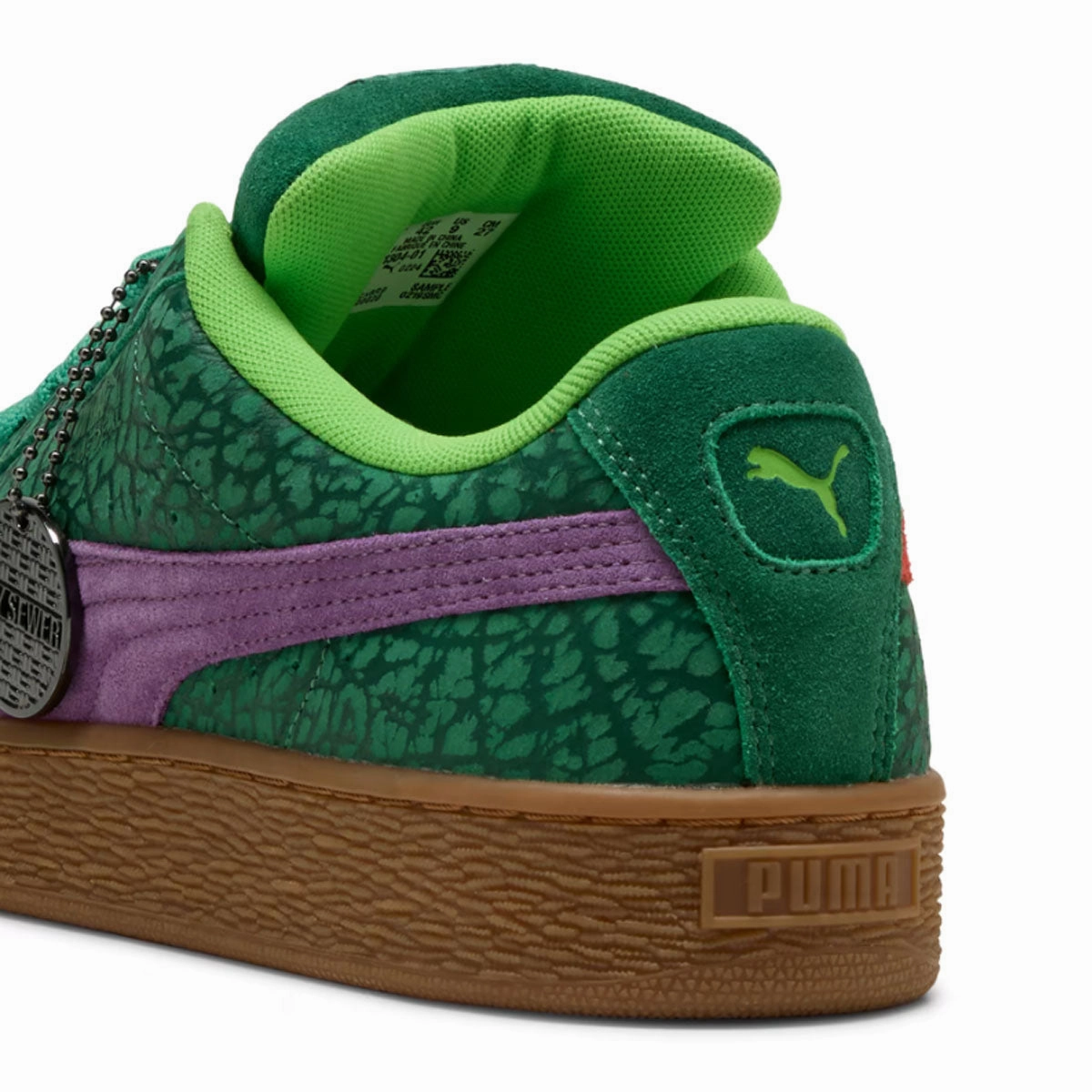   Teenage Mutant Ninja Turtles Suede XL 'Vine Gum'