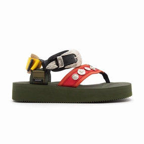   Toga Virilis TONO 'Olive Mix' Mens Shoes clearance