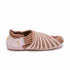   Vibram Wmns FUROSHIKI Futon Low 'Brown Pink' Mens Shoes clearance