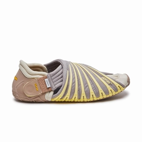   Vibram Wmns FUROSHIKI Futon Low 'Grey Lemon' Mens Shoes clearance