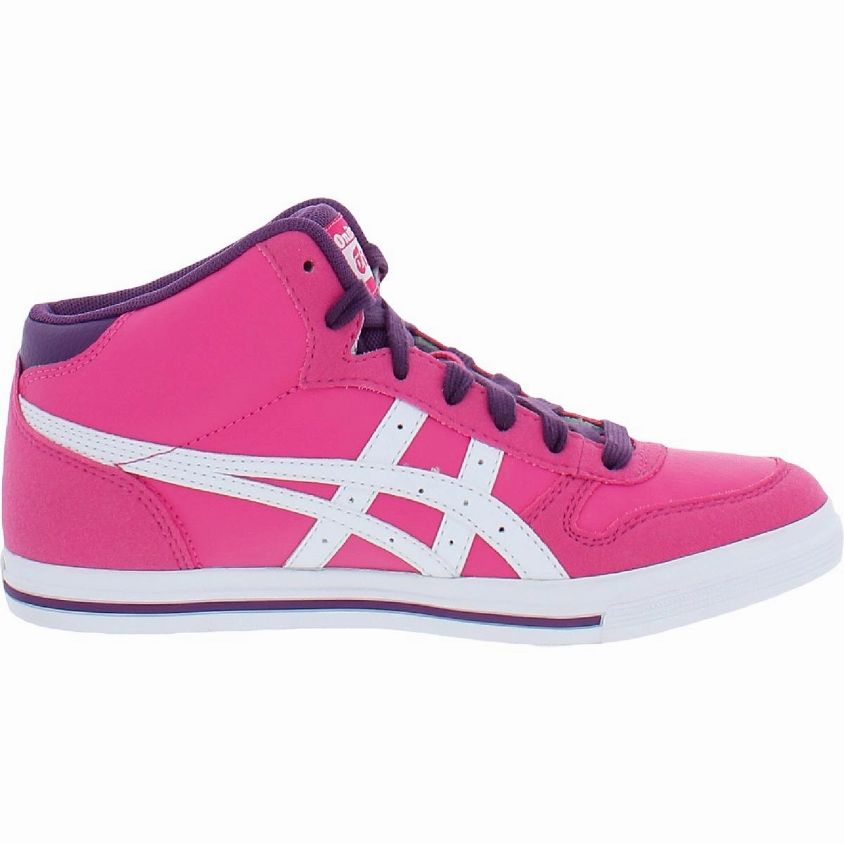Aaron MT GS Girls Faux Leather High-Top Casual and Fashion Sneakers