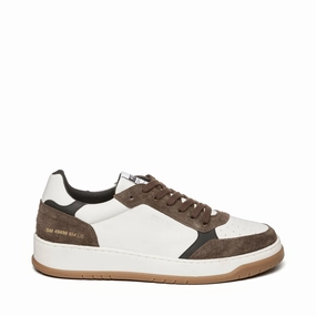 Ace Sneaker BONE/DARK BROWN Mens Sneakers trending deals