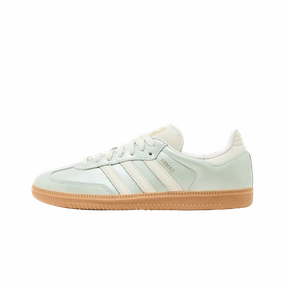 adidas Samba OG Linen Green Metallic (Women's) Affordable sneakers store