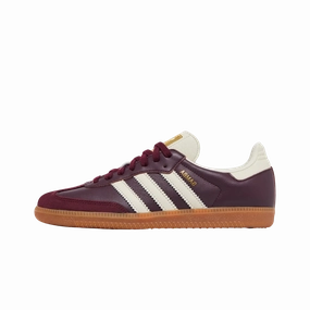 adidas Samba OG Maroon Gold Metallic (Women's) Affordable sneakers store