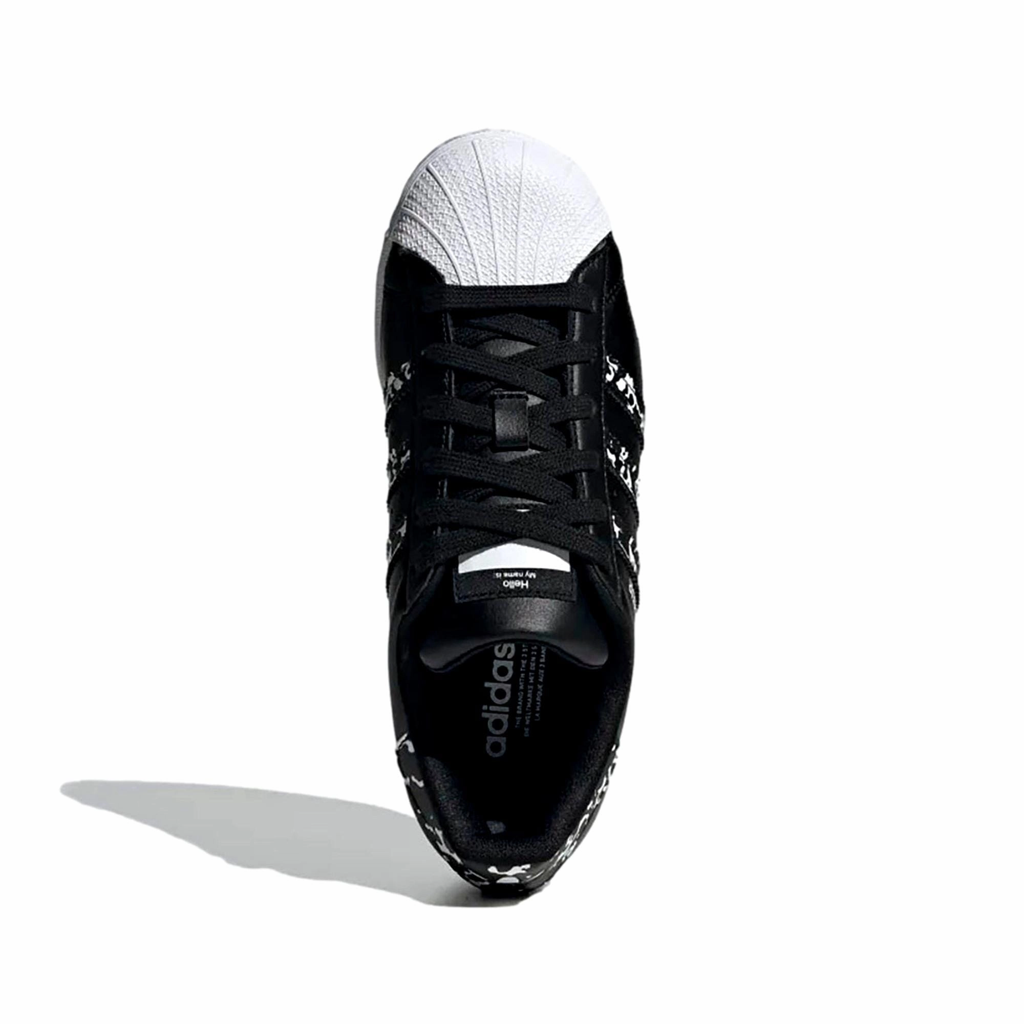 Adidas Superstar Core Black/Core Black/Footwear White  GW4069 Grade-School