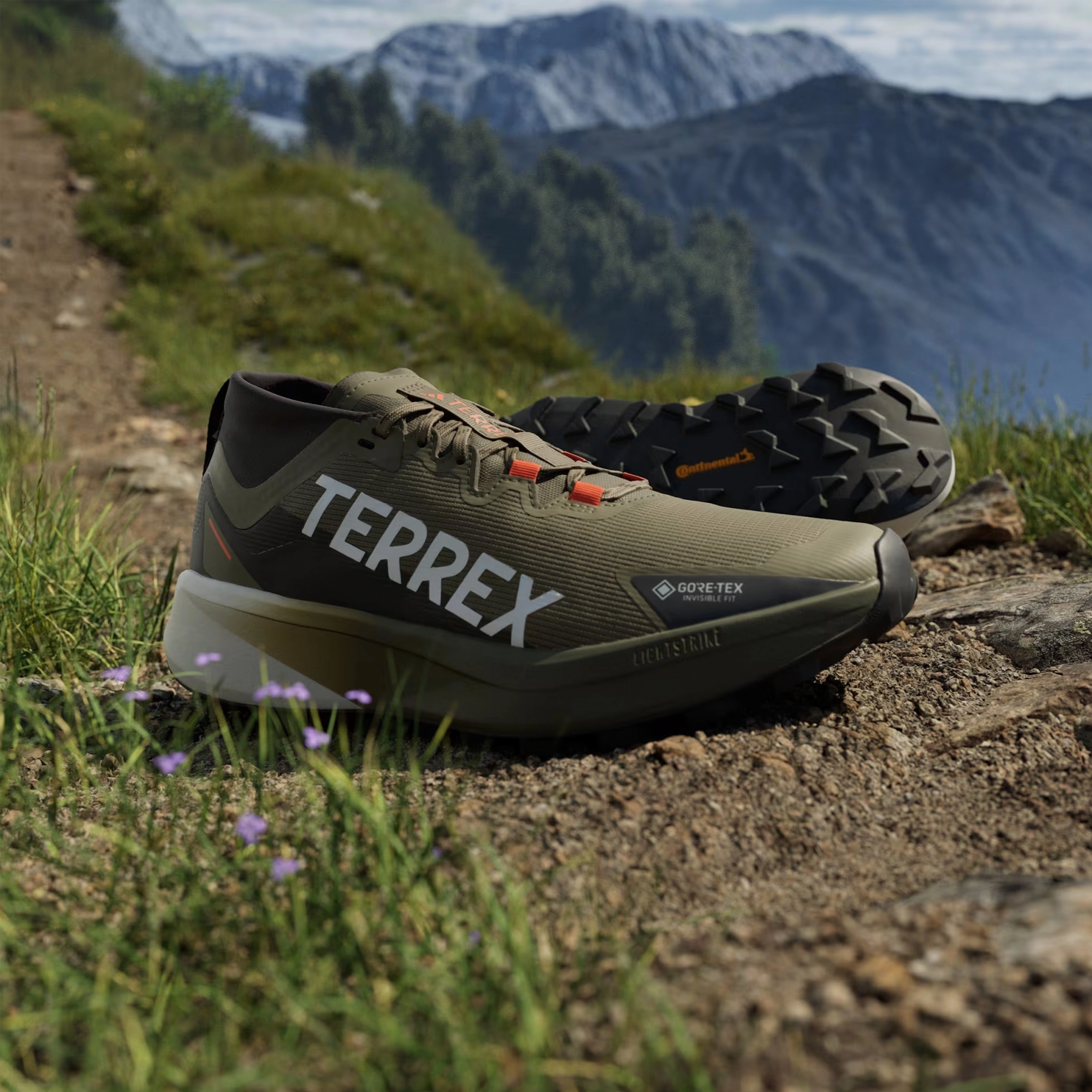 Adidas Terrex trail running shoes Agravic Black / Green