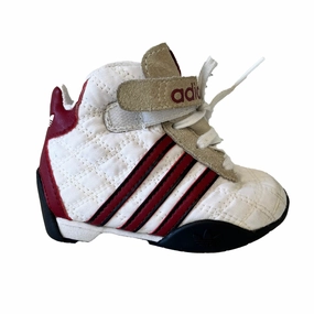 Adidas Unisex White | Red Sneakers Boys Casual Shoes clearance