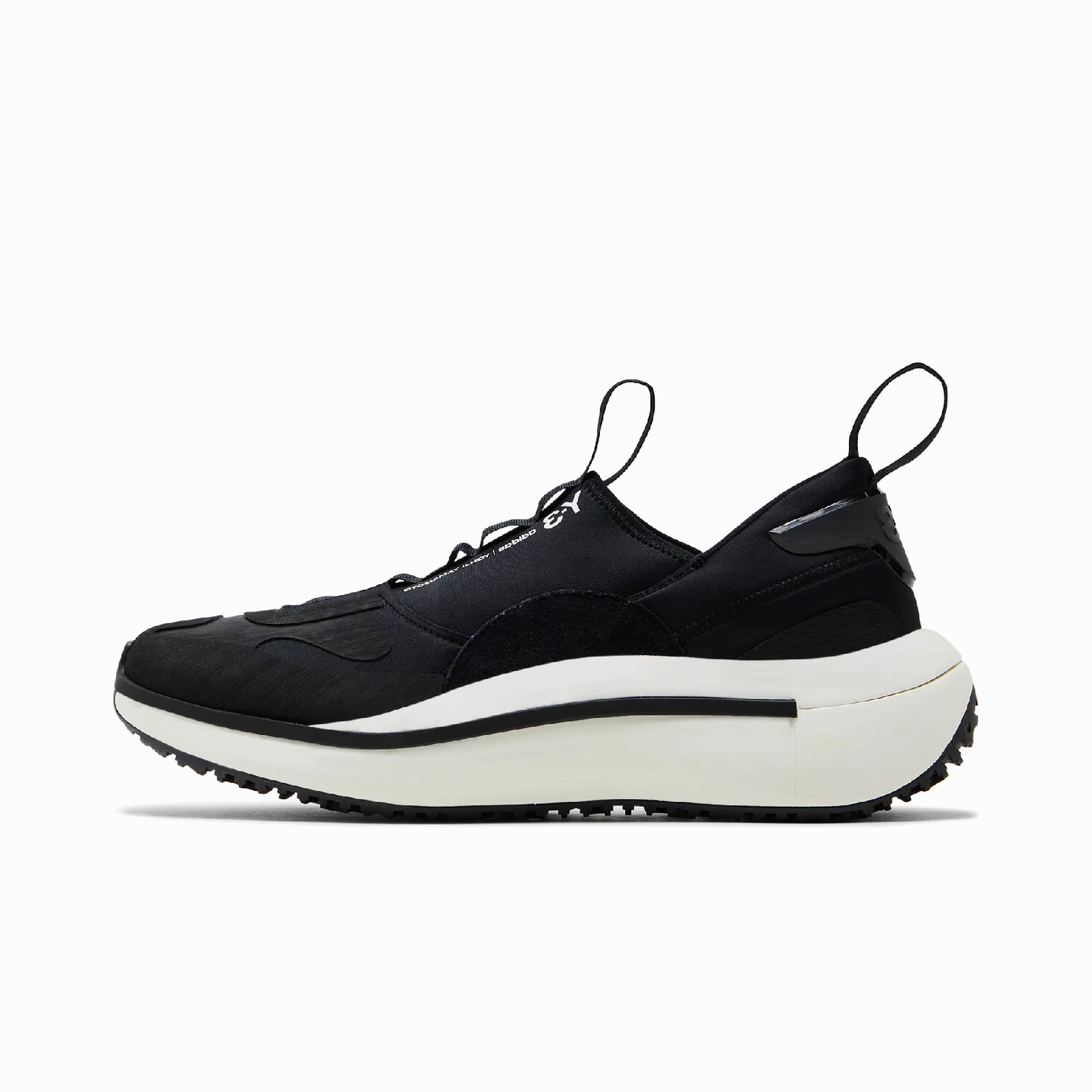 adidas Y-3 Qisan Cozy Black Core White Fashion Sneakers for cheap