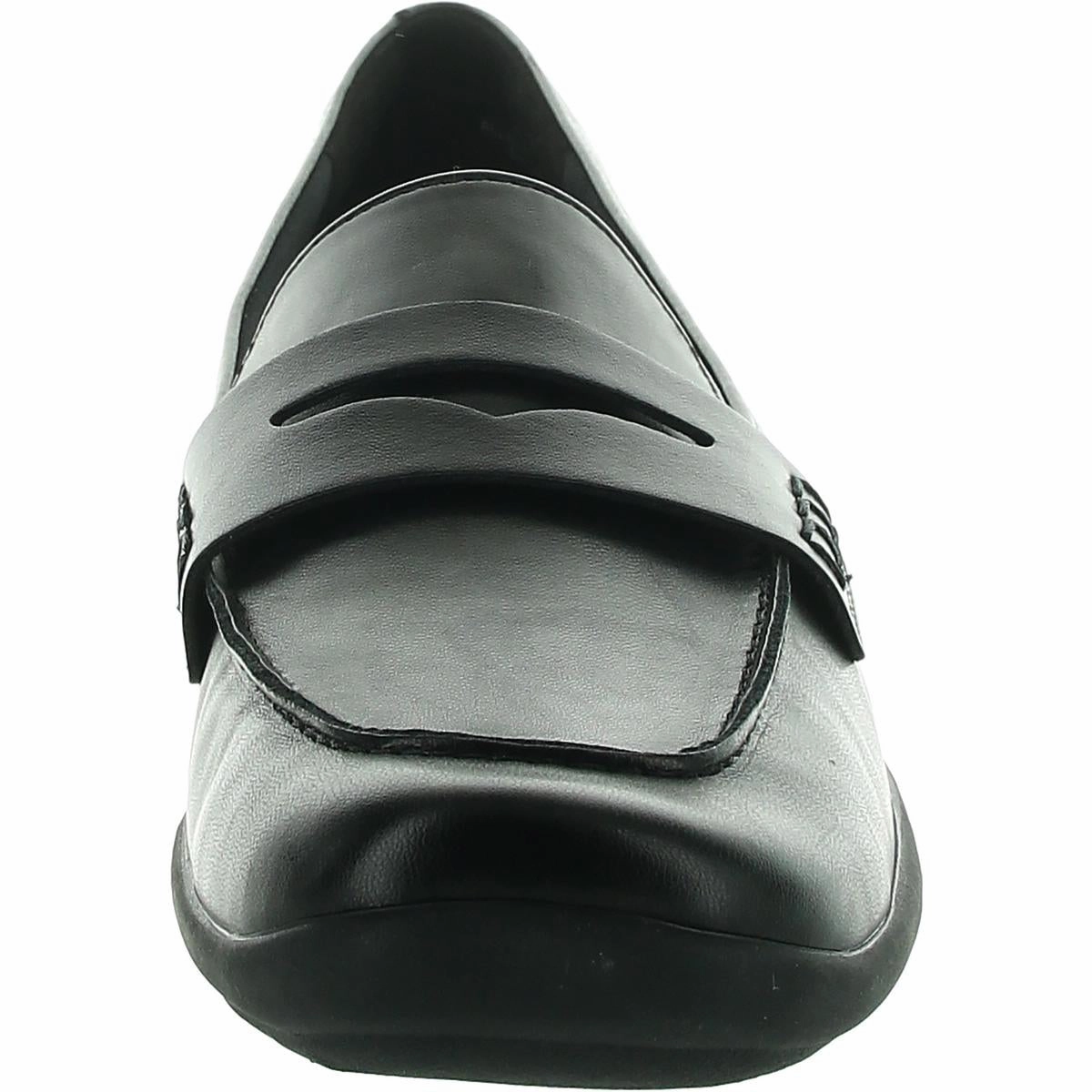 Aerilyn Womens Solid Manmade Loafers