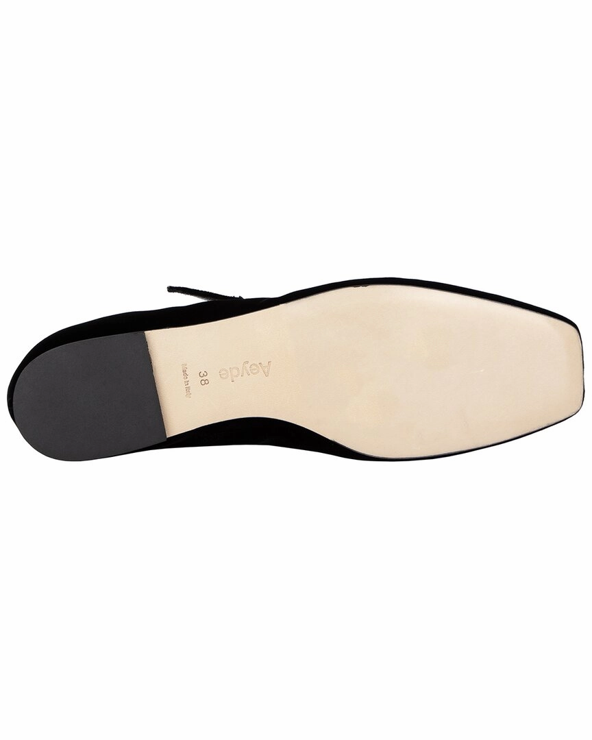 Aeyde Uma Mini Suede Flat
