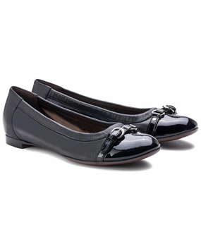 AGL Monika Leather Ballet Trendy Flats for Women