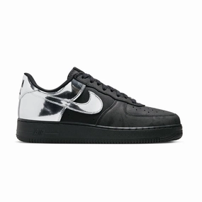 Air Force 1 Low 'Black Metallic Silver' Mens Footwear outlet deals