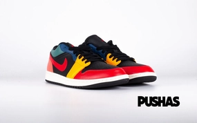 Air Jordan 1 Low 'Black Multi Taxi' W (2022) Sneakers free shipping