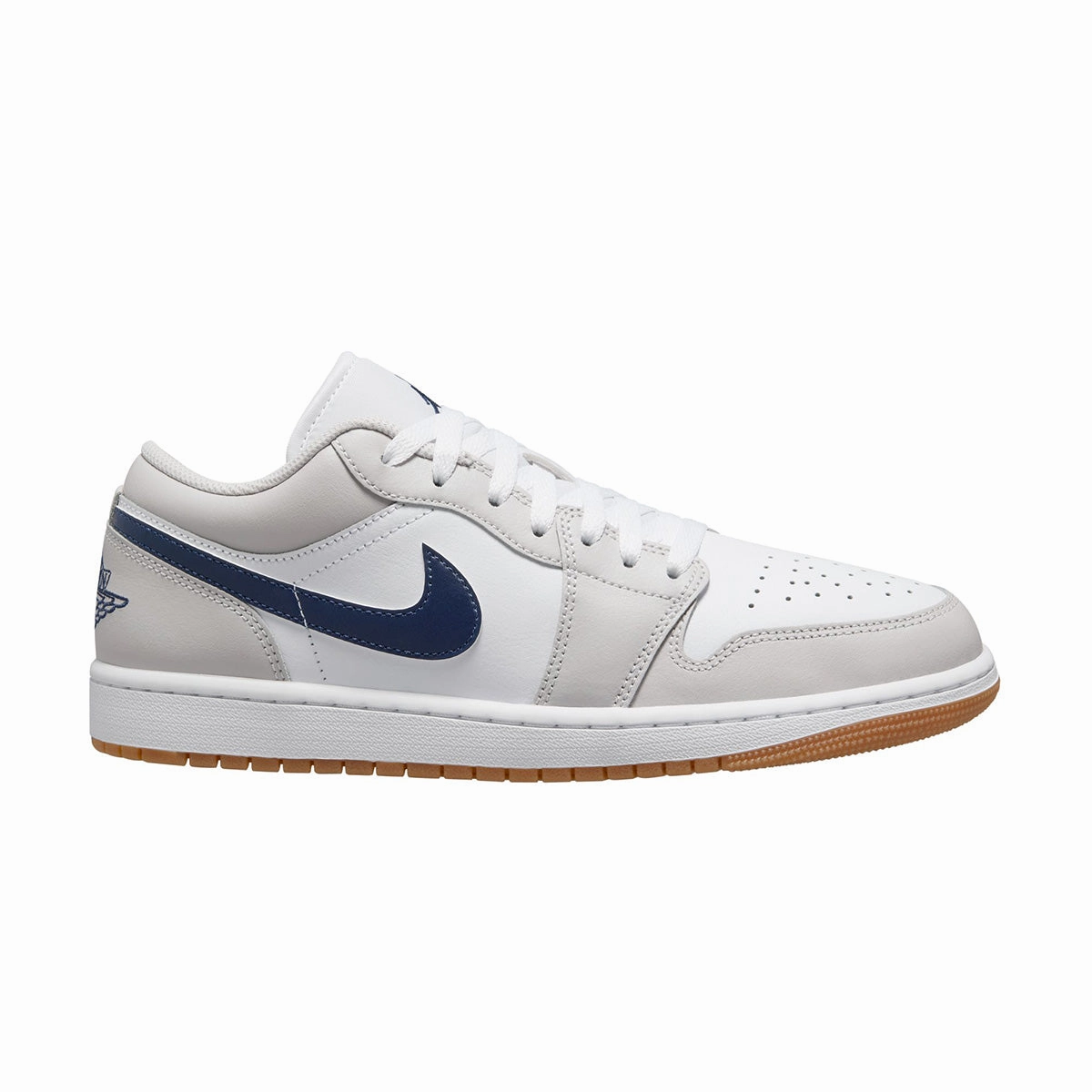 Air Jordan 1 Low 'Midnight Navy Neutral Grey' Mens Footwear best price