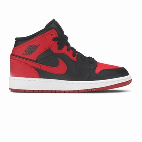 Air Jordan 1 Mid 'Banned' GS (2020) Athletic Sneakers discount
