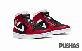 Air Jordan 1 Mid 'Gym Red Black' W (2020) Cheap Sneakers under $50