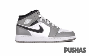 Air Jordan 1 Mid 'Light Smoke Grey Anthracite' GS (2022) Athletic Sneakers discount