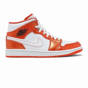Air Jordan 1 Mid 'Metallic Orange' Sneakers hot sale online